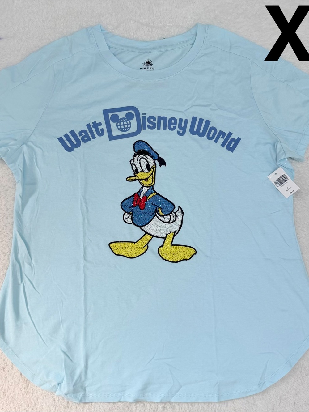 Walt Disney world Donald duck short sleeve Tee XL